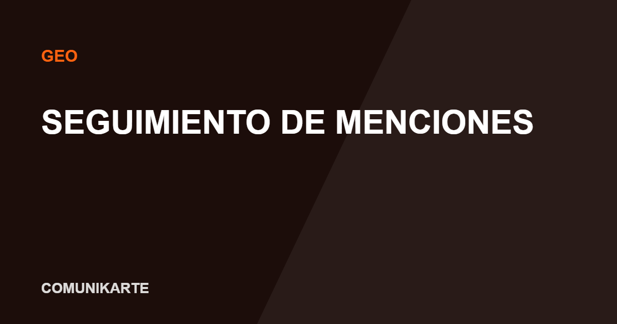 Seguimiento de menciones en IA: cómo monitorizar tu marca